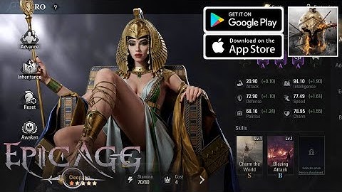 Epic Age Gameplay Android by IGG.COM