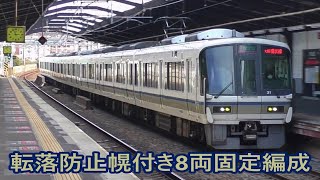 【JR西日本】大阪環状線 芦原橋駅を通過する221系大和路快速