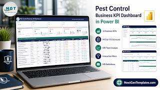 Pest Control Business KPI Dashboard in Power BI