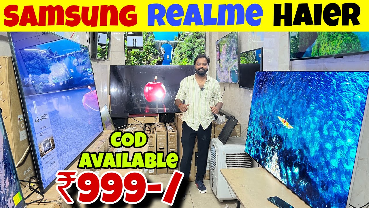 100% Original Branded Led Tv | Cheapest Led market in delhi | Samaung Mi Realme Lg led tv