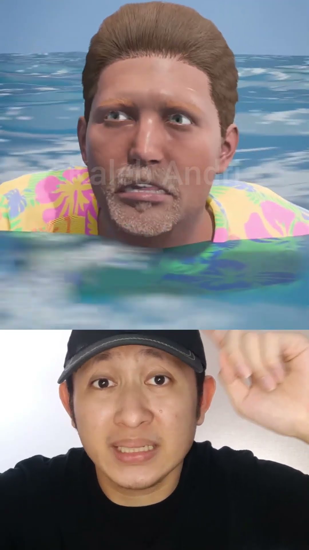 PRIA INI LONCAT DARI KAPAL PESIAR, AKHIRNYA... | Kaleb Andri #shorts #storytime #kisahnyata