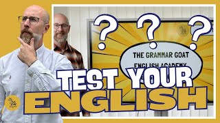 Grammar Goat English Quiz 13 #learnenglish #grammar #quiz