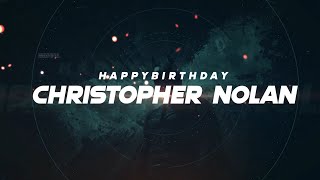 Christopher Nolan - Birthday Mashup | Anirudh Ravichandran | Mix Flicks
