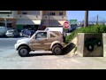 Suzuki Jimny almost climbing a wall by Kazanis Garage