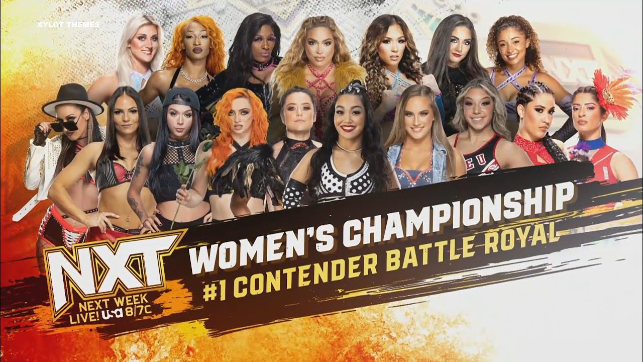 NXT Women's Championship 1 Contender Battle Royal (Full Match Part 2/2