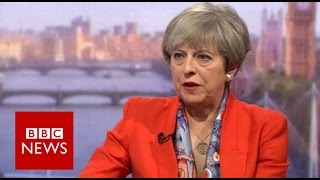 Theresa May (FULL) interview on Andrew Marr Show - BBC News