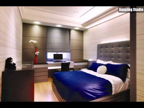Blau, grau, schlafzimmer dekor youtube