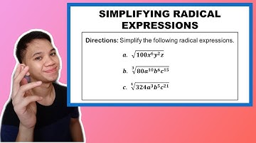 [TAGALOG] Grade 9 Math Lesson: HOW TO SIMPLIFY RADICAL EXPRESSIONS / SIMPLIFYING RADICAL EXPRESSIONS