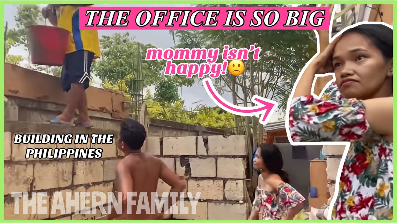 THE OFFICE IS SO BIG - MOMMY ISN'T HAPPY  BUILDING IN PHILIPPINES