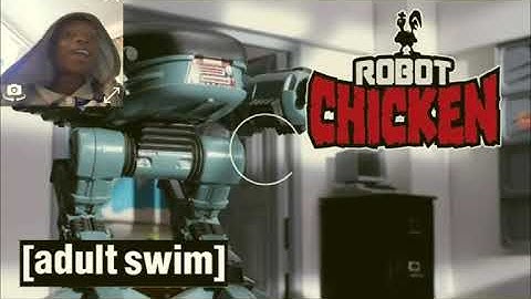 Robot Chicken RoboCop reaction