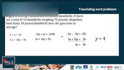 Free GED Math Course Lesson 12 | Translating Word Problems