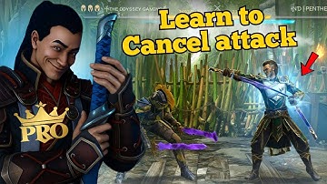 This is Why attack Cancelling is Important during match 🔥 Fight like a Pro || Shadow Fight 4 Arena 