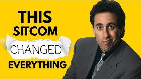 Why Seinfeld Beat Friends, The Office & Every Other Sitcom