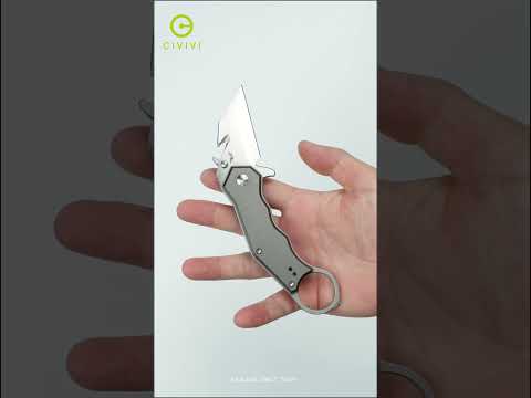 Featherlight to carry, rock‑steady in hand — the CIVIVI Amaroq.