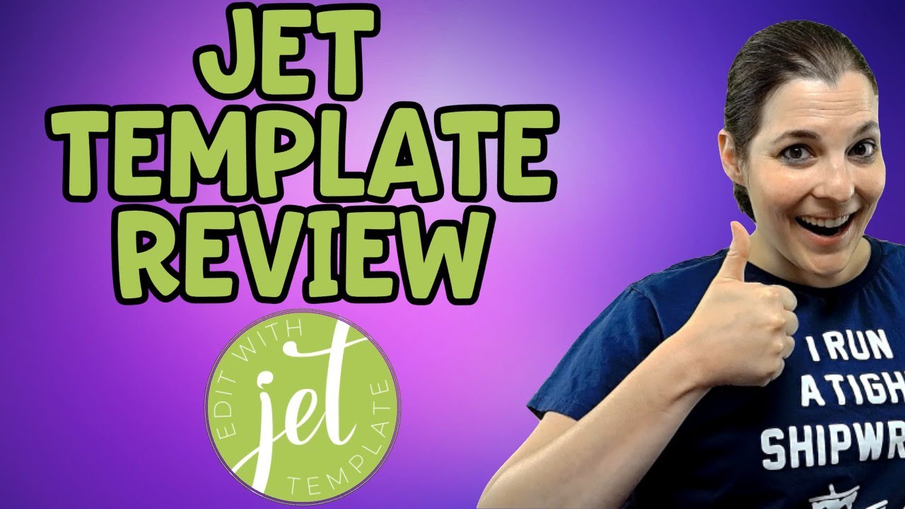 Jet Template Review for Selling Digital Downloads on Etsy YouTube