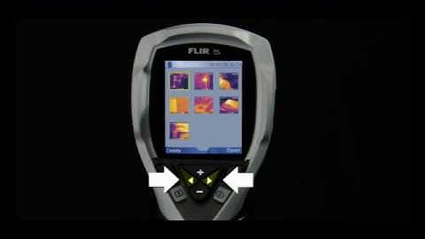 Thermal Imaging Camera - FLIR i5 Movie - Image Achive