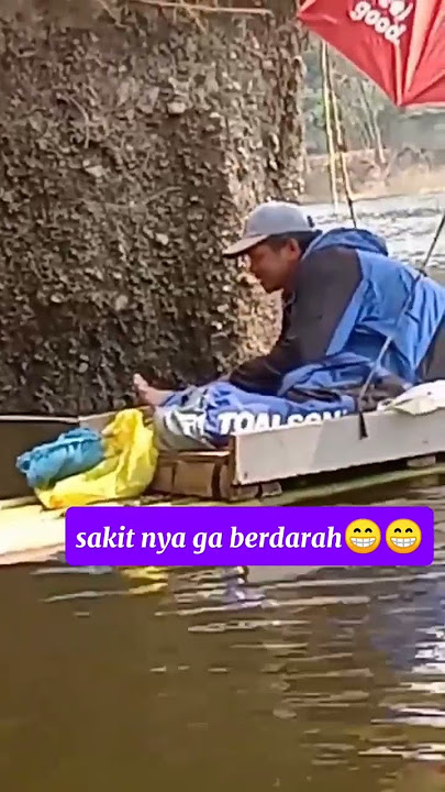 baru juga mau di angkat malah di luar dugaan #fishing #shortvideo