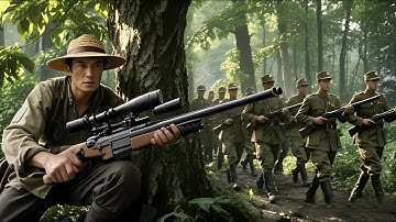 2025 full movie【枪神動作大片】日軍偷襲營地，被神槍手女孩發現，一槍爆頭！⚔️ 抗日 | 戰爭 | 神槍手 | 动作电影  #抗日 #Kung Fu #Action  #甄子丹