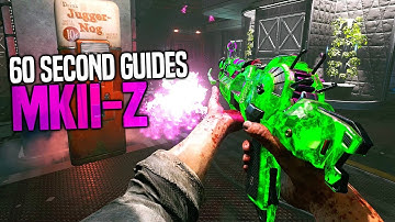 60 Second Guides | "AREA 51" RAY GUN MARK II-Z GUIDE! (CUSTOM ZOMBIES)