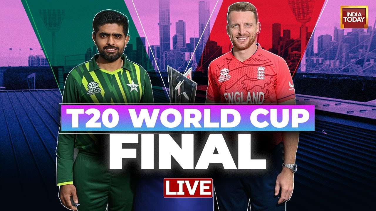 England Vs Pakistan, T20 World Cup Final Live Eng Vs Pak Babar Azam Vs Jos Buttler T20 WC 2022