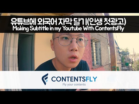 유튜브 영상에 외국어 자막 달기(컨텐츠 플라이 + 인생 첫광고)