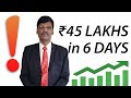 HOW I MADE ₹45 LAKHS IN 6 DAYS by Trading (with proof)