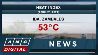 Heat index in Iba, Zambales soars to 53°C | ANC