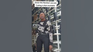 Satan The number you are calling is not available challenge by tally vian