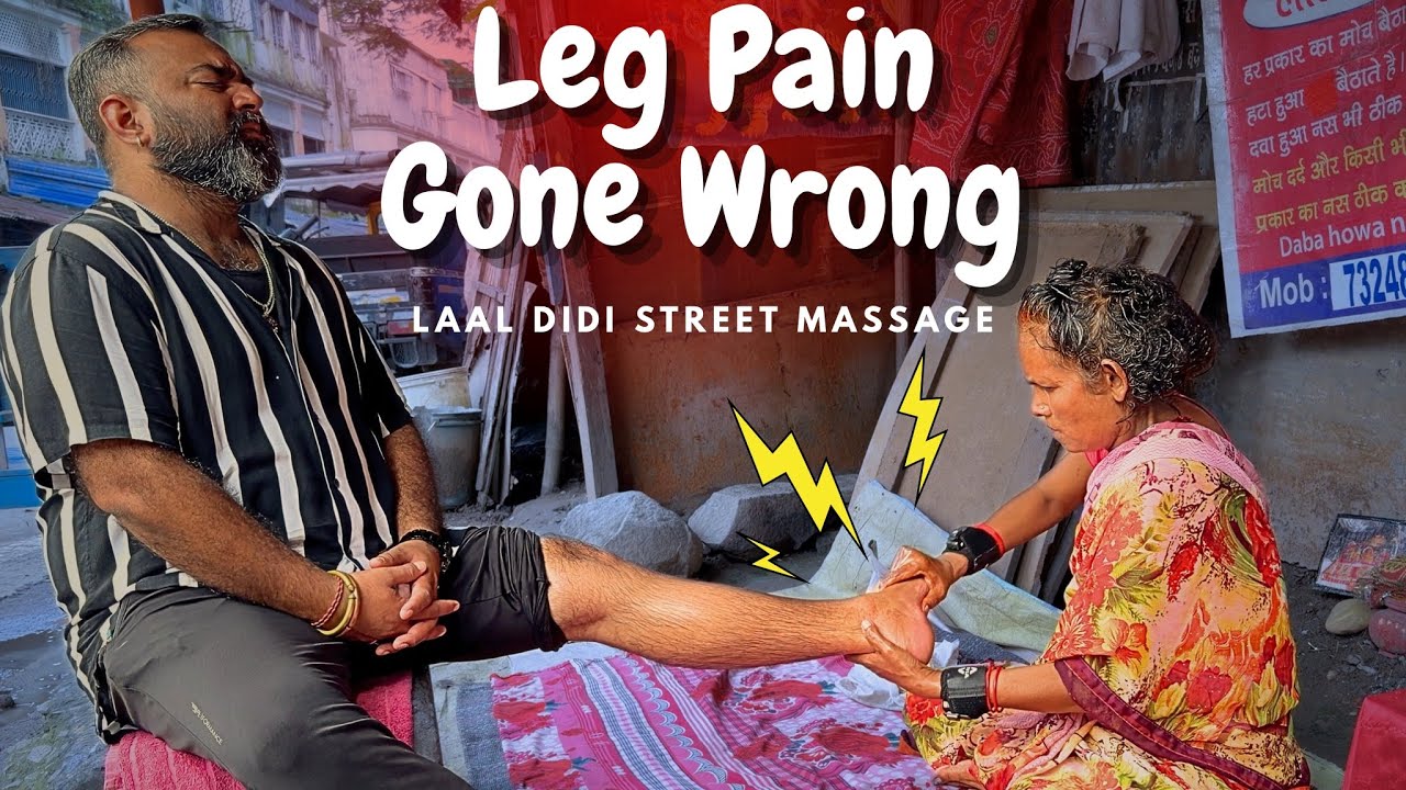 Heavy Leg Pain, Can’t Tolerate! So here Laal Didi Massage for helped me recover | Asm