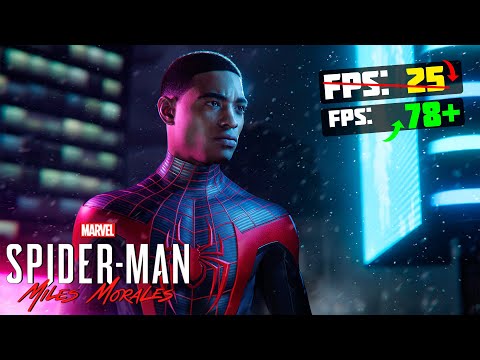 🎮Marvel's Spider-Man: Miles Morales! ПОВЫШЕНИЕ FPS и ОПТИМИЗАЦИЯ / НАСТРОЙКА ГРАФИКИ в Spider Man