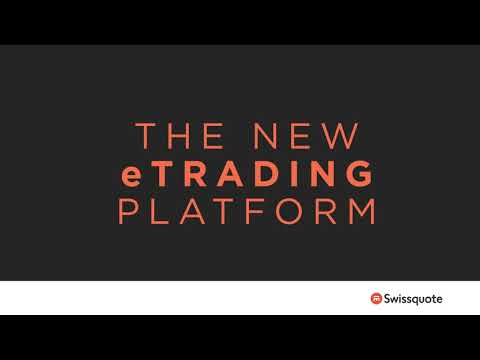 Swissquote eTrading Platform – 1. Introduction | Swissquote