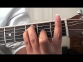 How to play an F Chord