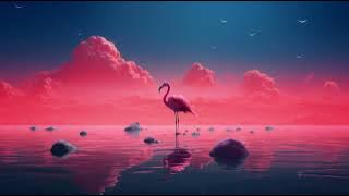 Pink  Flamingo! 6 Hours 4K Satisfying Video! Relaxing Music / Screensaver for Meditation