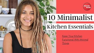10 Minimalist Kitchen Essentials