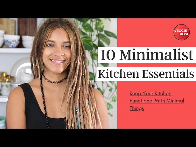 A Simple Kitchen: My Minimalist Kitchen Essentials - Lauren Nicole