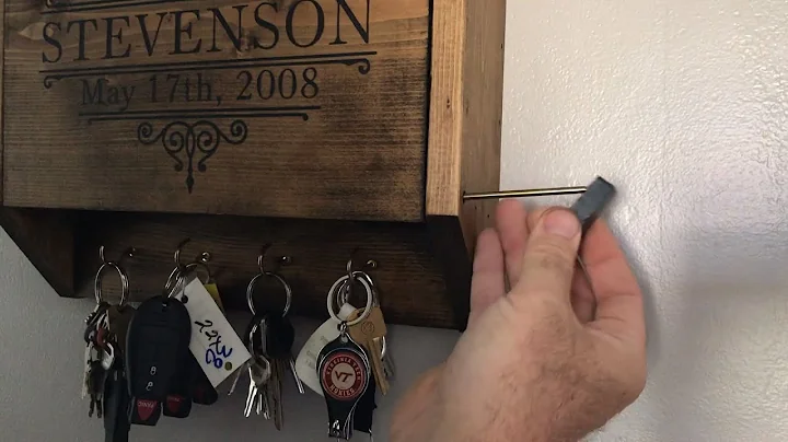 Hidden locking mechanism for a box made cheap