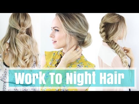 Video: Hairstyle From Day To Night