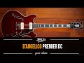 An affordable hollowbody with P90's! The D'ANGELICO PREMIER DC!