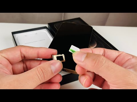 iPhone 12 Pro: How to Insert Sim Card - YouTube