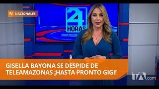 Gisella Bayona le dice hasta pronto a Teleamazonas tras 16 años de trabajo -Teleamazonas