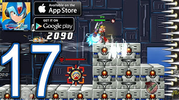 MEGAMAN X DiVE Mobile iOS Android Walkthrough - Part 17 - Jakob Orbital Elevator
