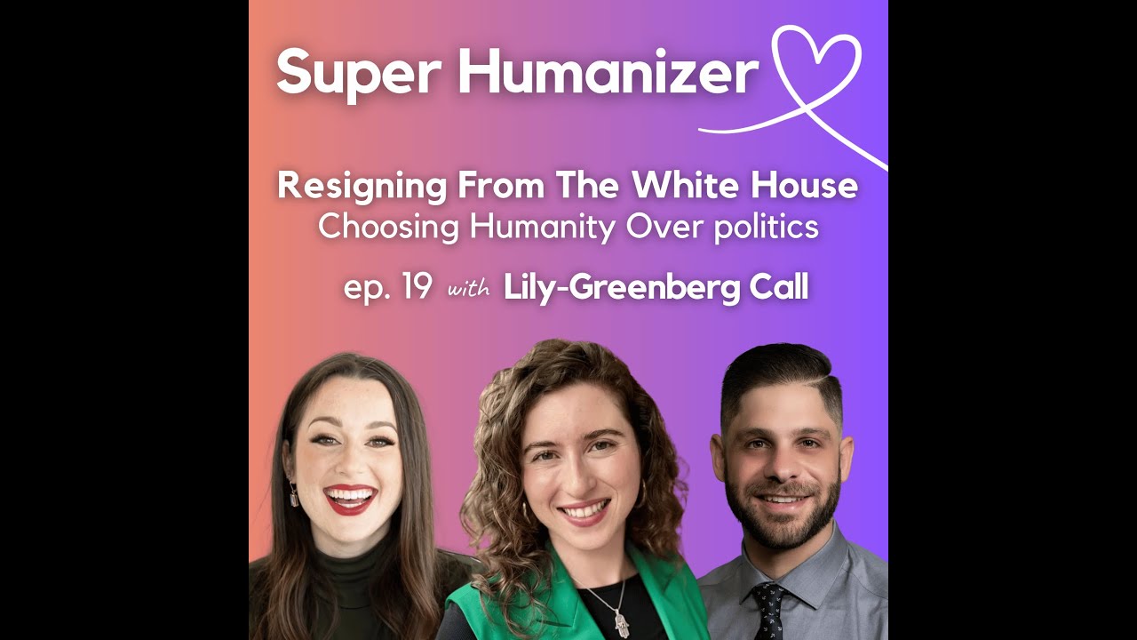 Resigning From The White House: Choosing Humanity Over Politics