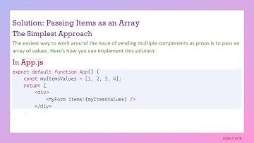 How to Send Multiple MenuItem Components with a Single Prop in React.js Using Material UI