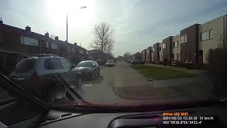 Dashcam Assen  Pelikaanstraat Vredeveldseweg Wouwstraat Oosterparallelwweg