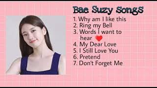 BAE SUZY SONGS PLAYLIST