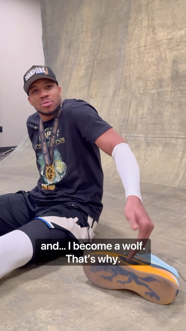 Giannis on being a “wolf in sheep’s clothing” ? ?
