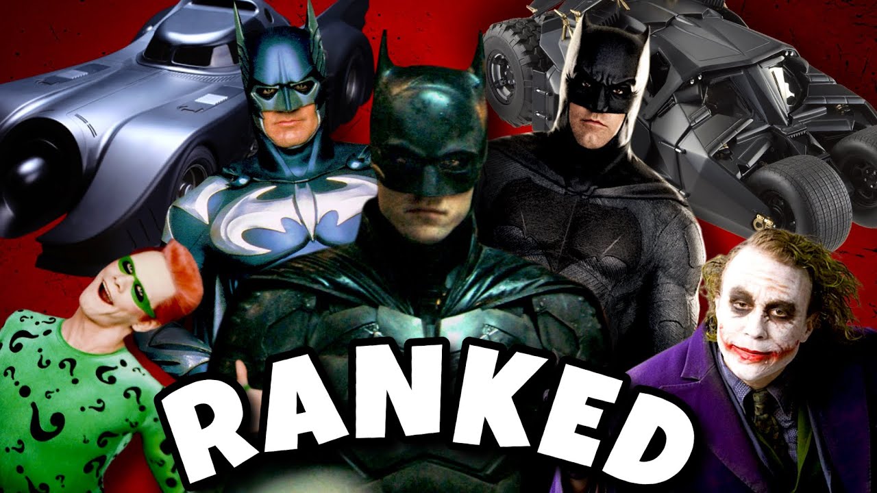 Everything The Batman RANKED (Batsuits, Batmobile, Villains) 