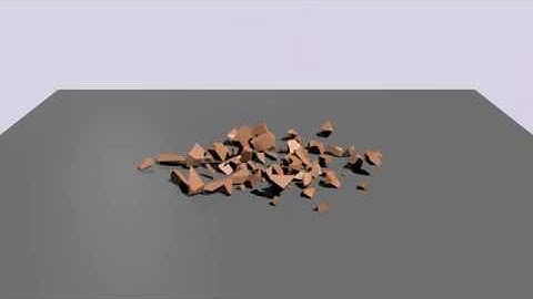 Falling "B" -- Blender 2.70