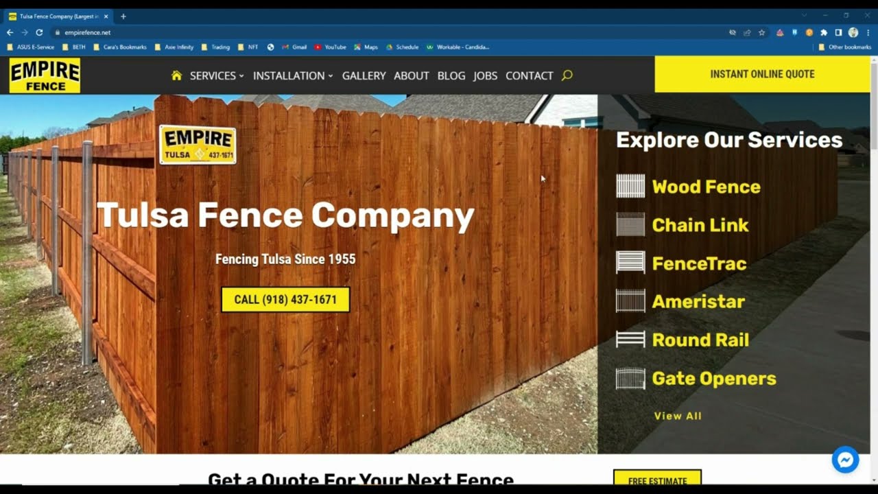 fence quotes online