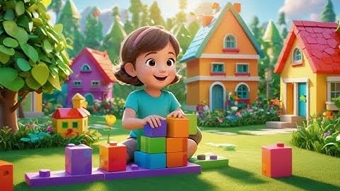 Building Block Boogie | Fun Construction Song for Kids | Toddler Nursery Rhyme About Blocks